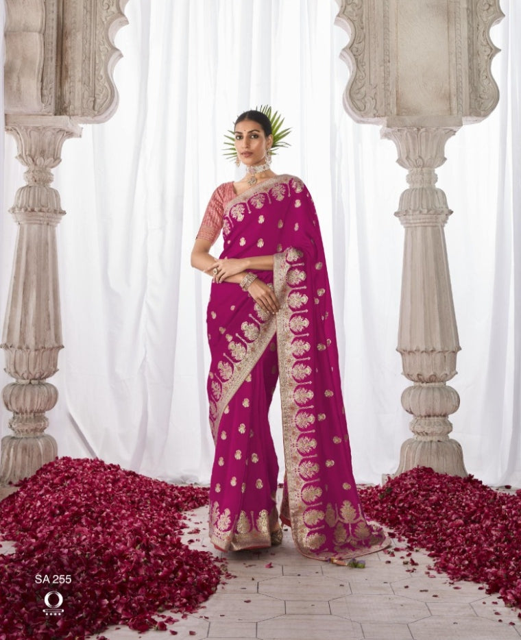 Kimora Asiana Designer Kora Silk Saree Design 255