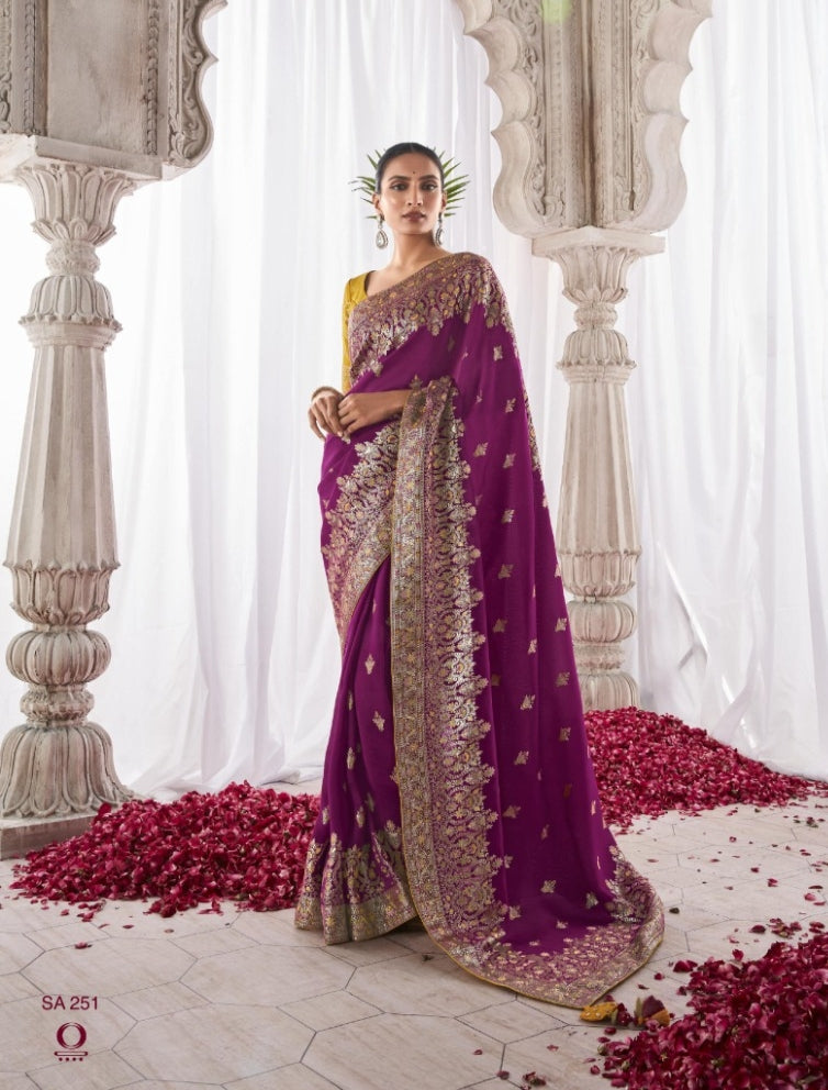 Kimora Asiana Designer Kora Silk Saree Design 251