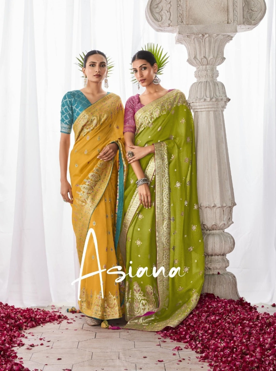 Kimora Asiana Designer Kora Silk Saree Design 252