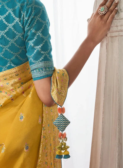 Kimora Asiana Designer Kora Silk Saree Design 254