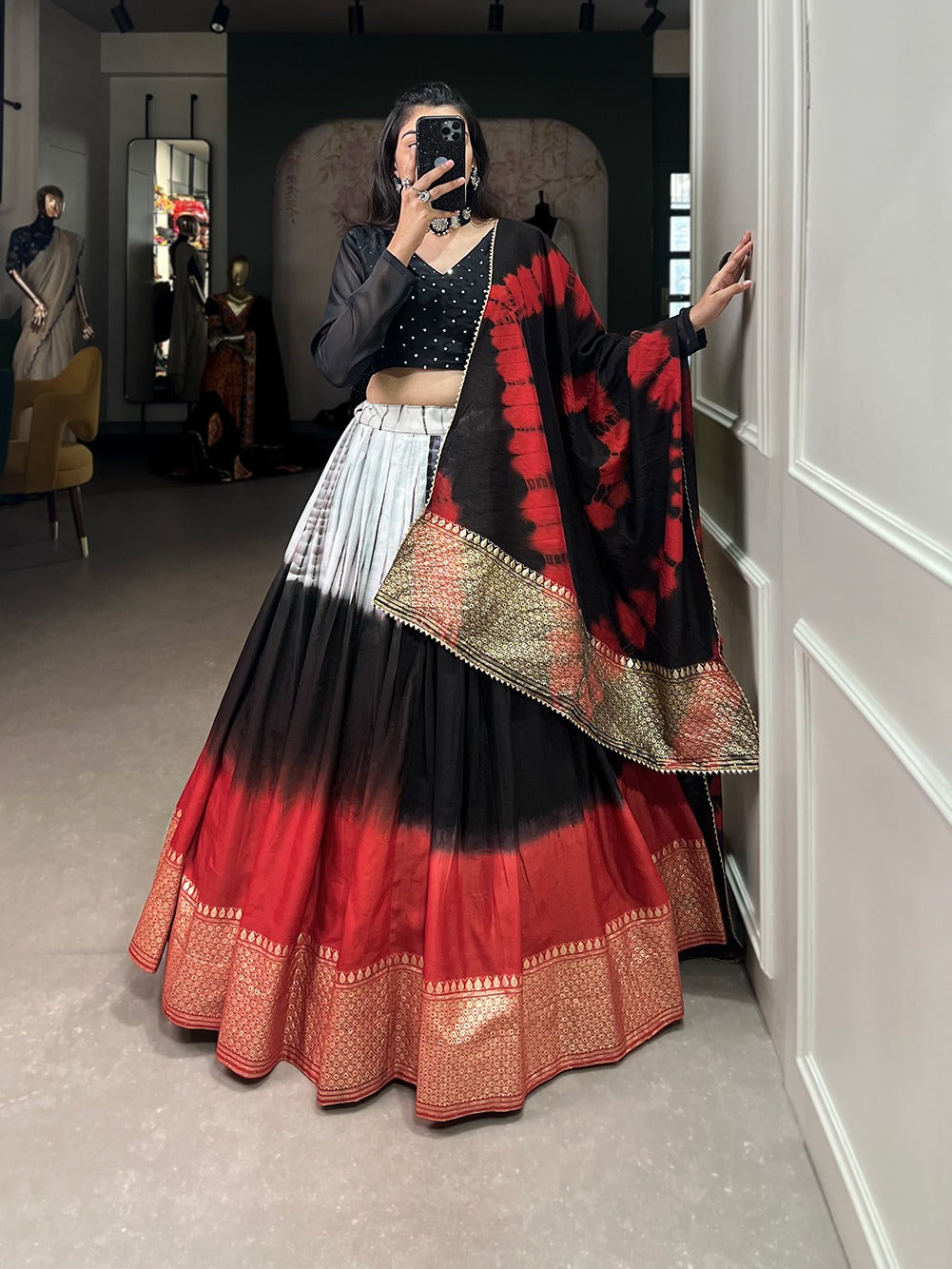 Navratri Cotton Lehenga Choli