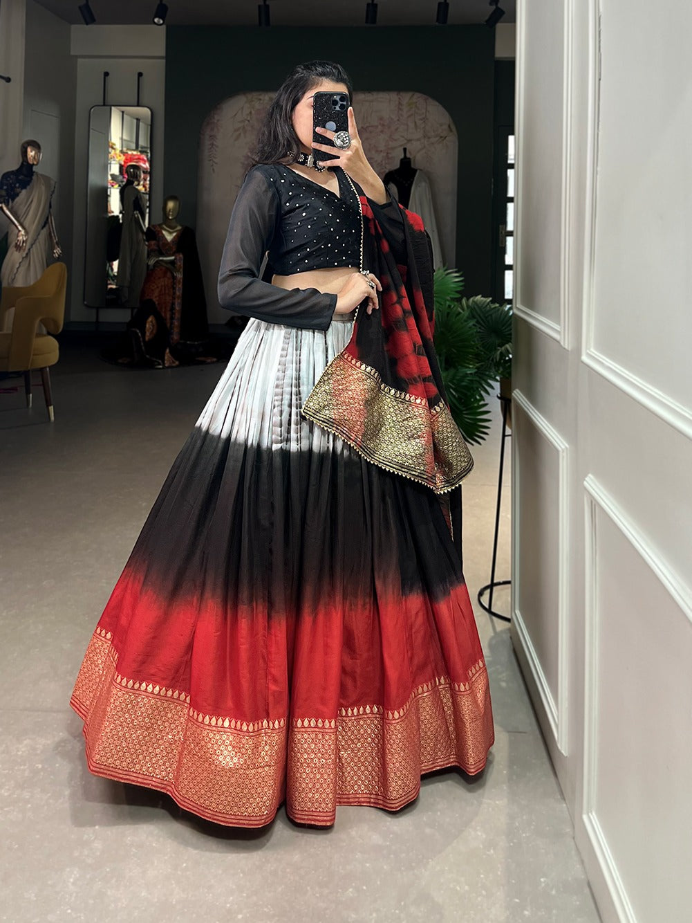 Navratri Cotton Lehenga Choli
