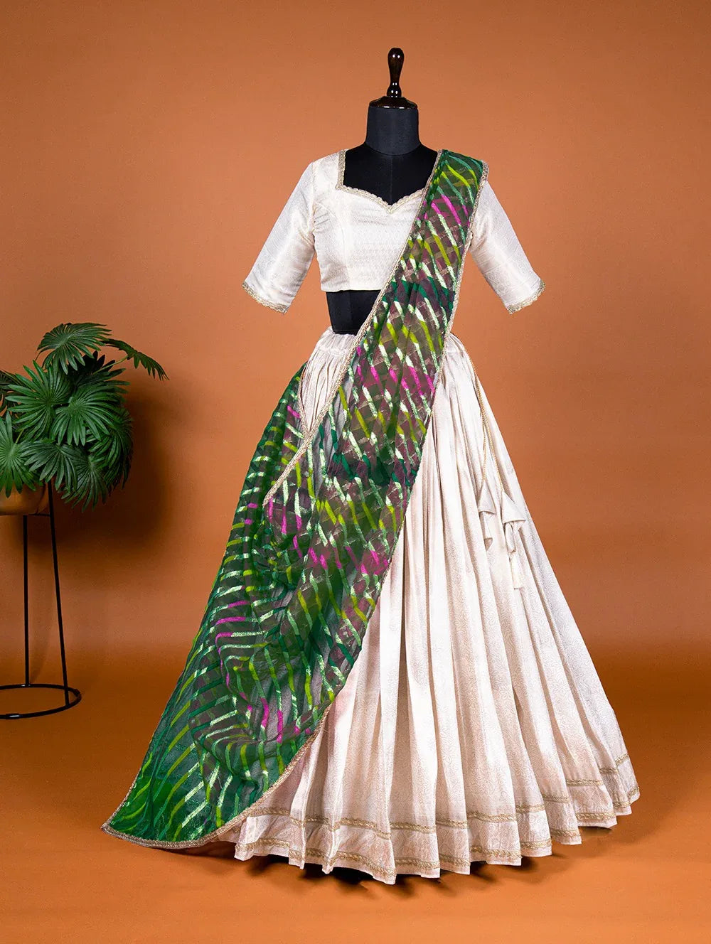 Beautiful Designer Tradition jacquard silk Lehenga Choli Design 2001