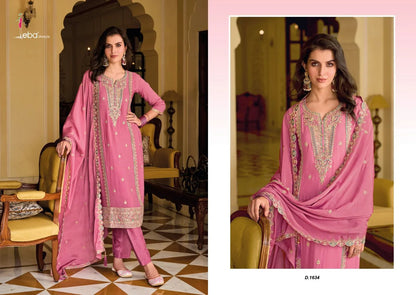 Eba Ayat 1632-1634 Series Heavy Chinon Embroidery Work Salwar Suits (1699x3)