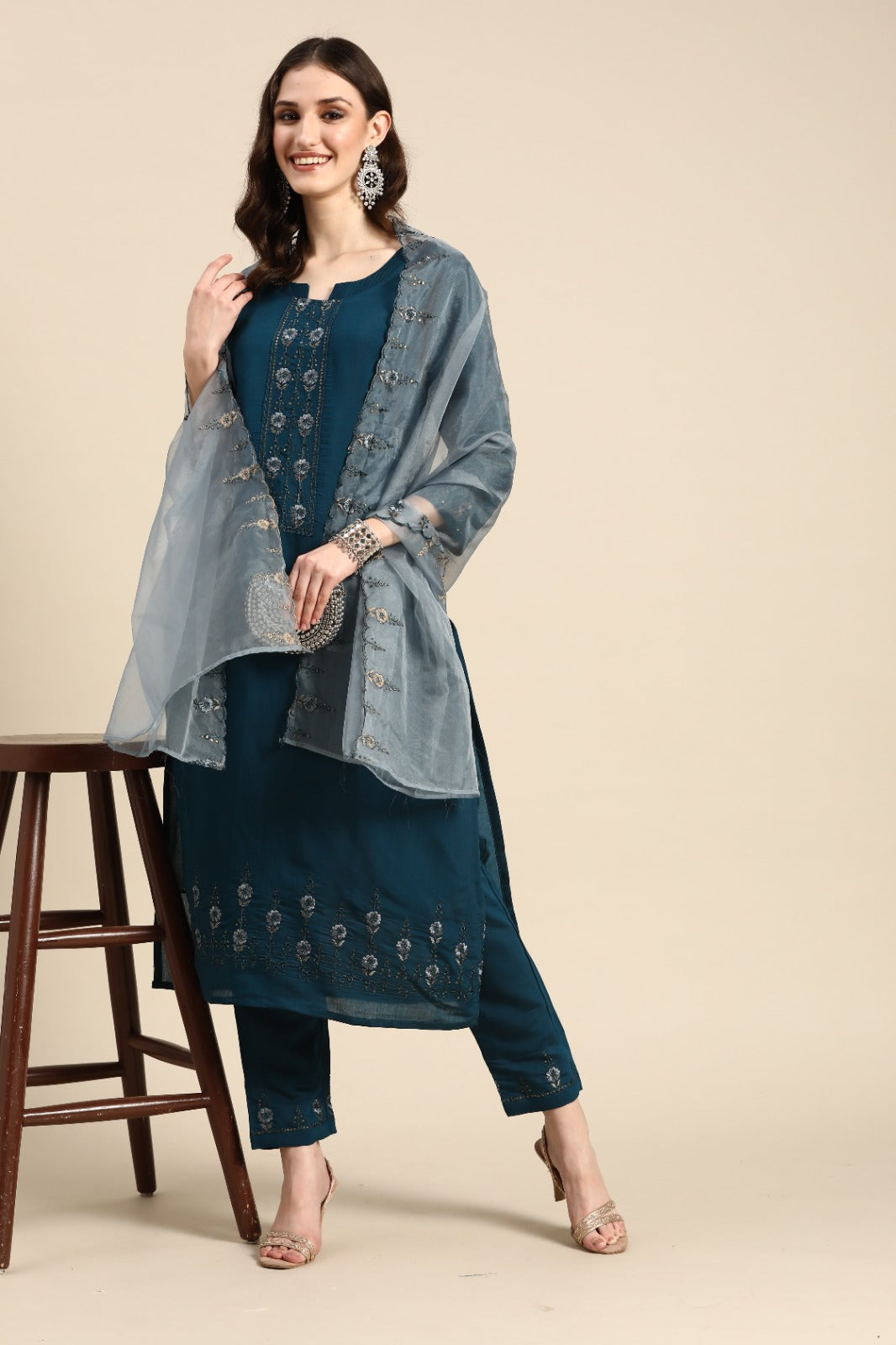 Salimar Vol 02 Festive Wear Kurti Set