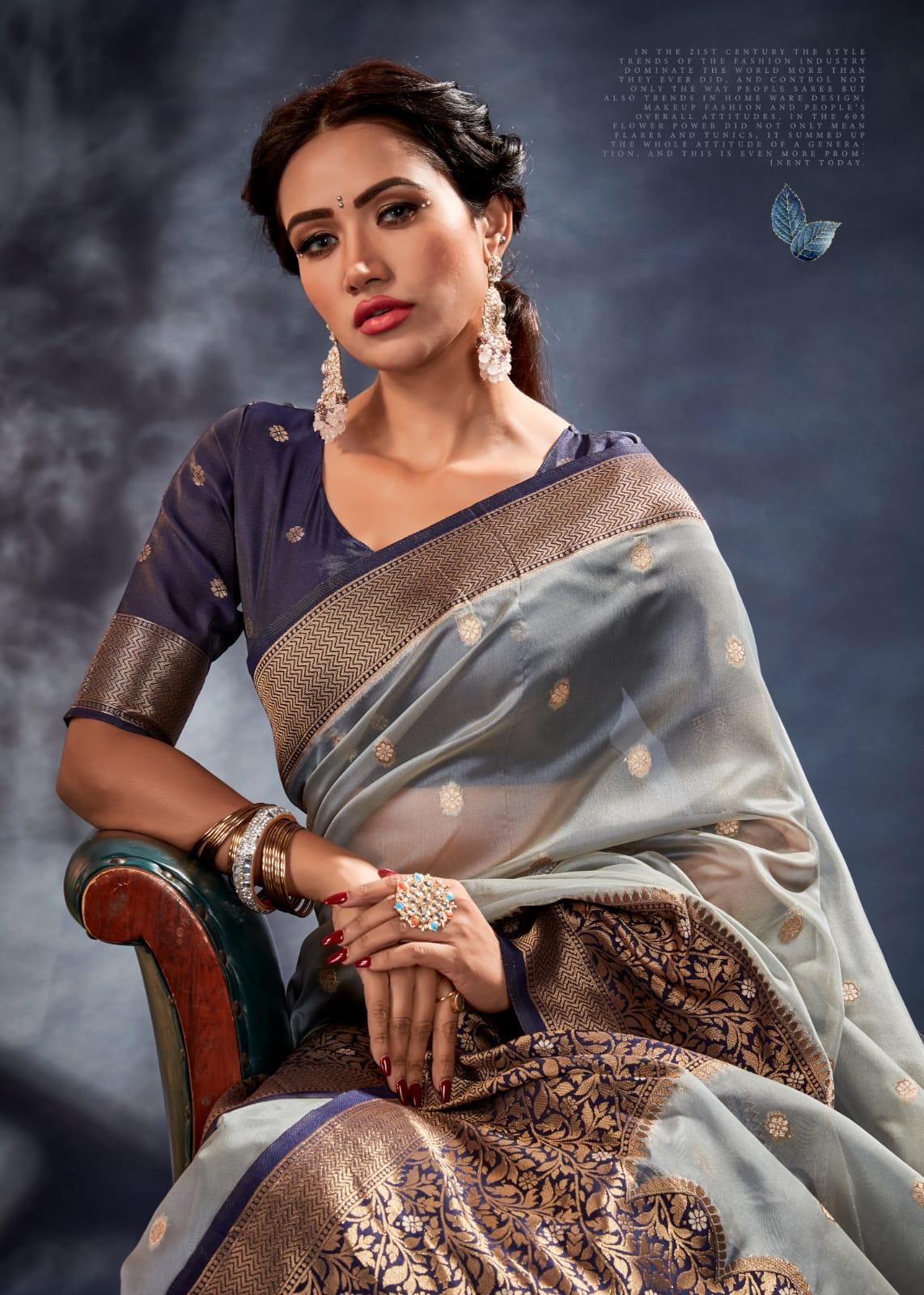 Rajpath Orum Organza Banarasi Designer Saree Collection (1495x06)
