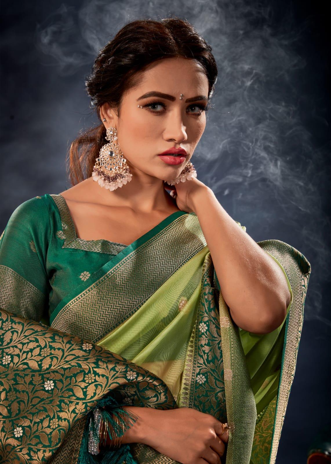 Rajpath Orum Organza Banarasi Designer Saree Collection (1495x06)