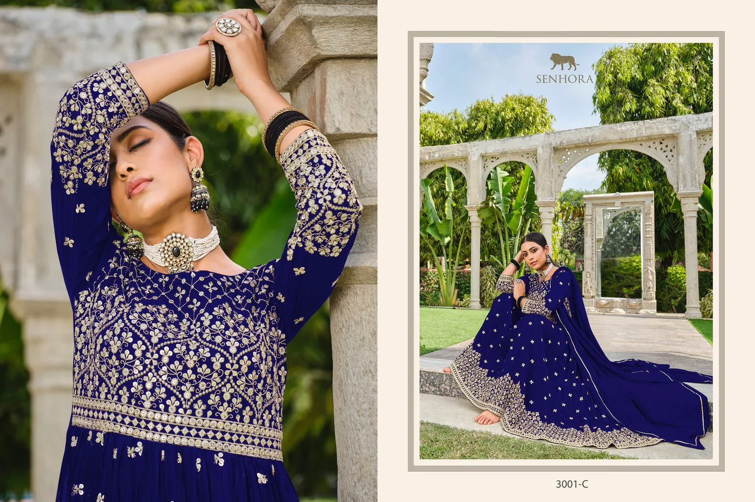 Senhora Rumana 3001 Series Stylish Look Designer Salwar Suits (2295x04)