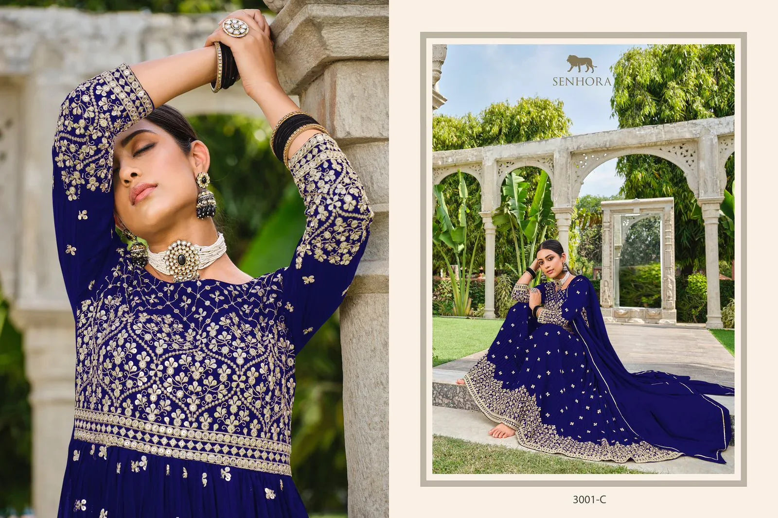 Senhora Rumana 3001 Series Stylish Look Designer Salwar Suits (2295x04)