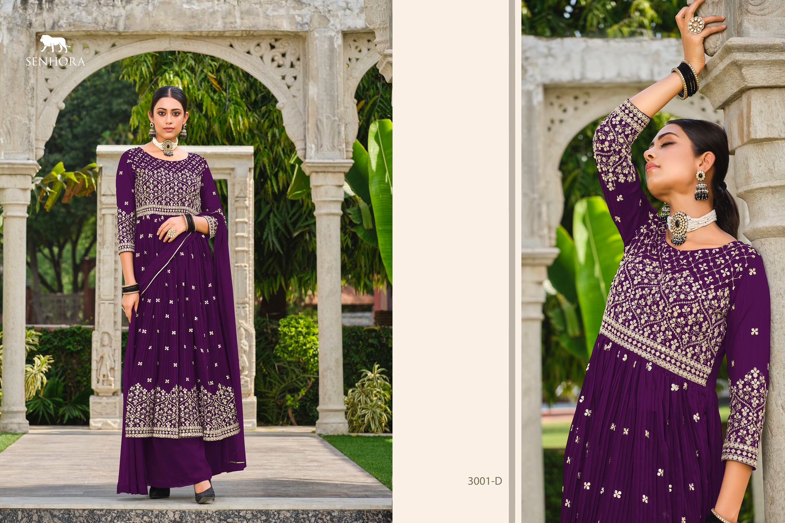 Senhora Rumana 3001 Series Stylish Look Designer Salwar Suits