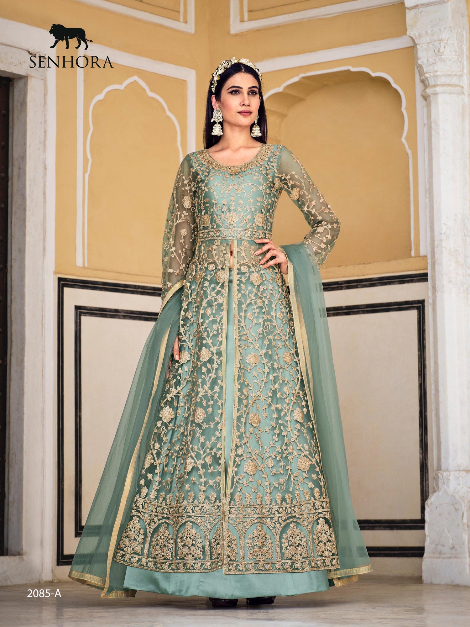 Senhora 2085 Samara Exclusive Heavy Designer Gown Style (2295x04)