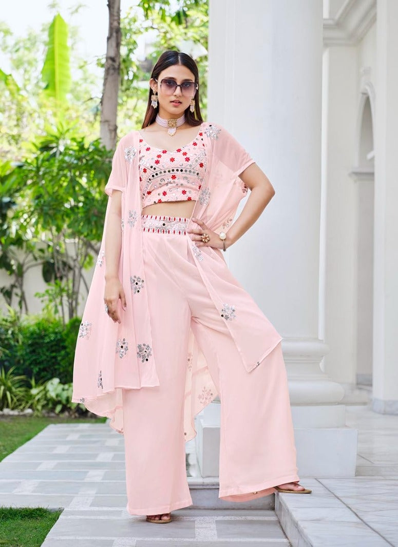 Koti Style Palazzo Co-Ords Set Style Collection Shubhkala Flory Vol 38 Weatern Wear