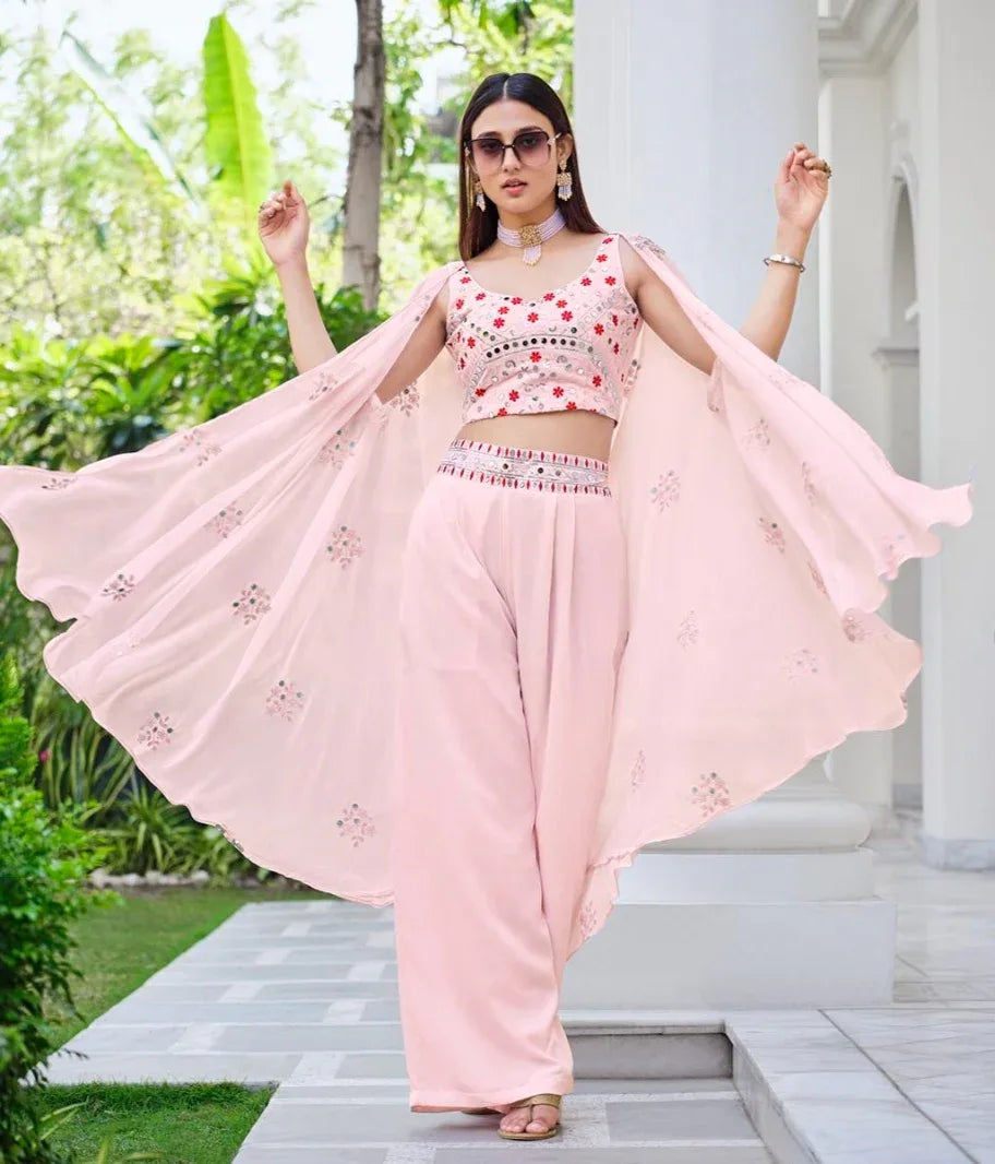 Koti Style Palazzo Co-Ords Set Style Collection Shubhkala Flory Vol 38 Weatern Wear