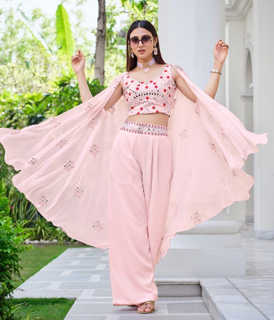 Koti Style Palazzo Co-Ords Set Style Collection Shubhkala Flory Vol 38 Weatern Wear