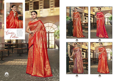 Vaibhavi Silk Vol 5 Series 1001-1004 Kanjivaram Silk Saree (1899x04)