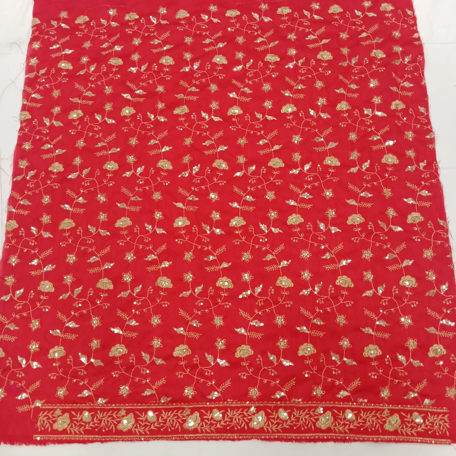 Beautiful Designer Heavy Georgette Sequanc Saree