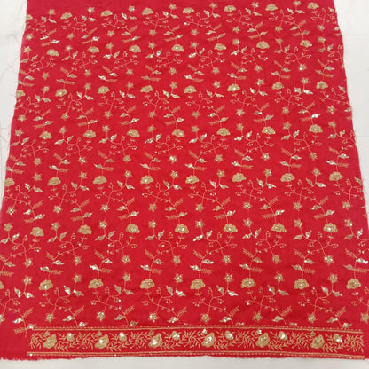 Beautiful Designer Heavy Georgette Sequanc Saree