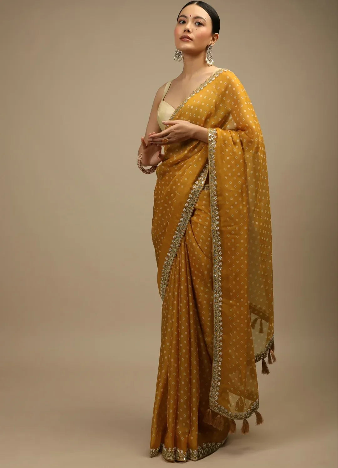 Georgette Sequence Saree