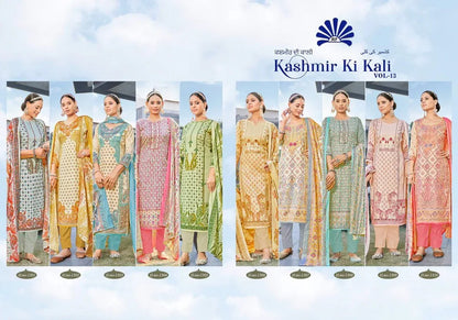 Radhe Fab Kashmir Ki Kali Vol 13 Dress Material (450x10)