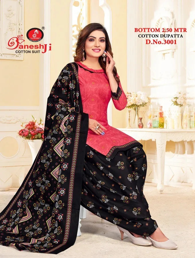 Ganeshji Panchi Patiyala Vol 3 Dress Material (250x10)