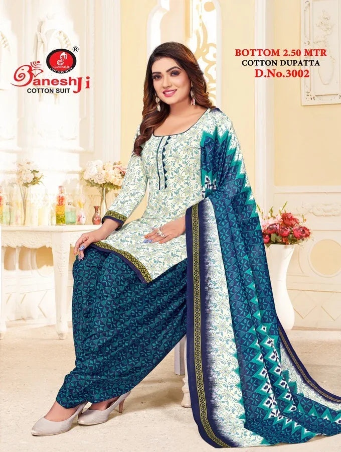 Ganeshji Panchi Patiyala Vol 3 Dress Material (250x10)