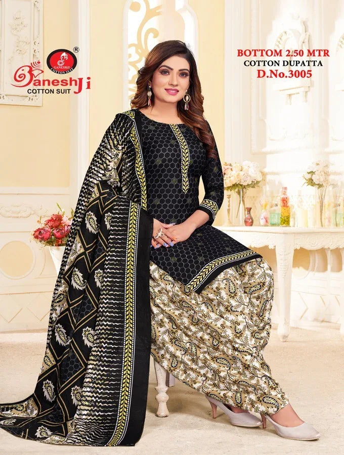 Ganeshji Panchi Patiyala Vol 3 Dress Material (250x10)