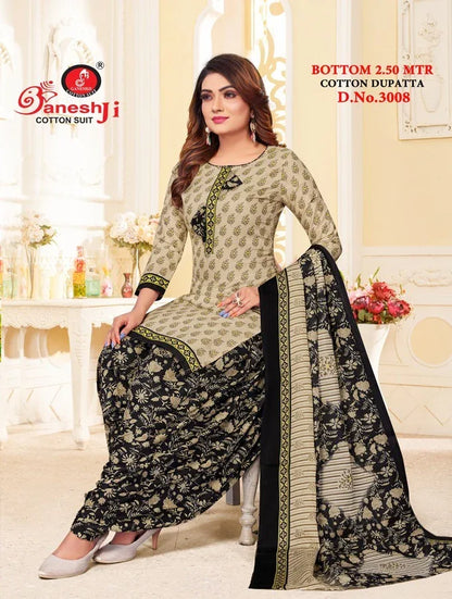 Ganeshji Panchi Patiyala Vol 3 Dress Material (250x10)