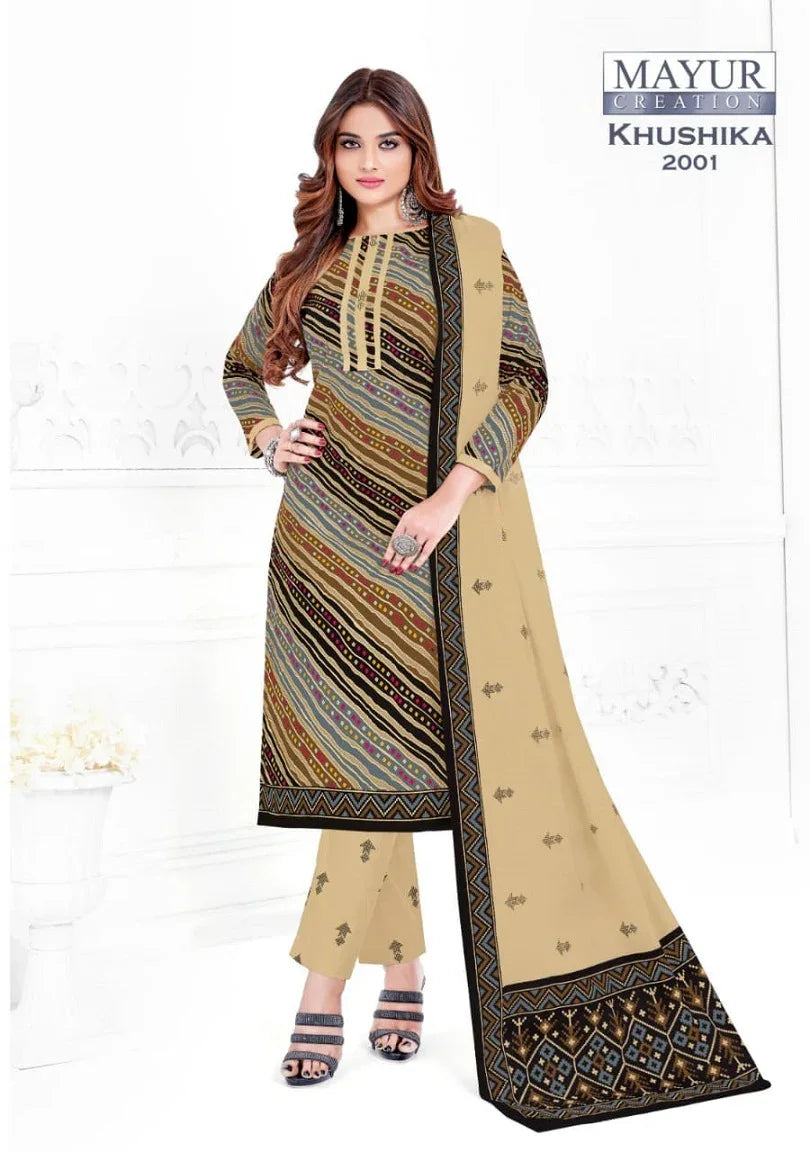 Mayur Khushika Vol-2 Series 2001-2010 Pure Cotton Suit (490x10)