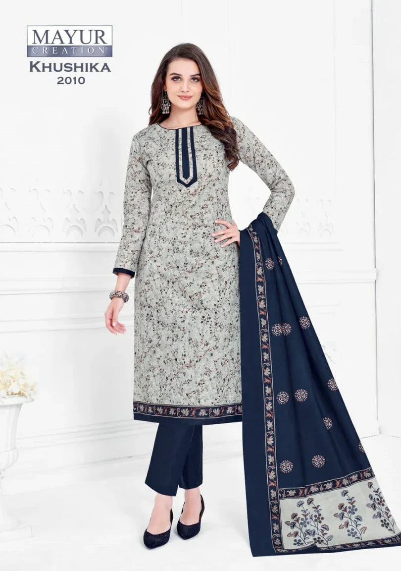 Mayur Khushika Vol-2 Series 2001-2010 Pure Cotton Suit (490x10)