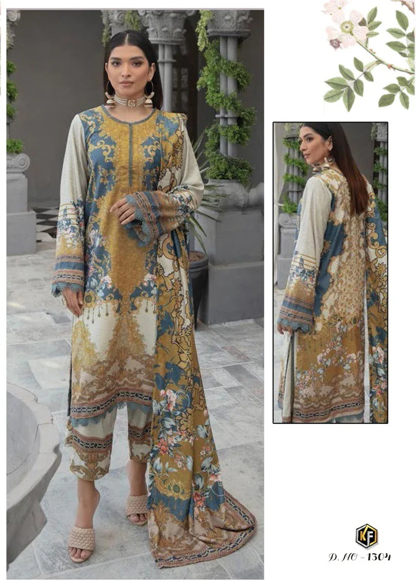 Keval Rangrez Vol-3 Series 1301-1310 Pure Cotton Suit (345x10)