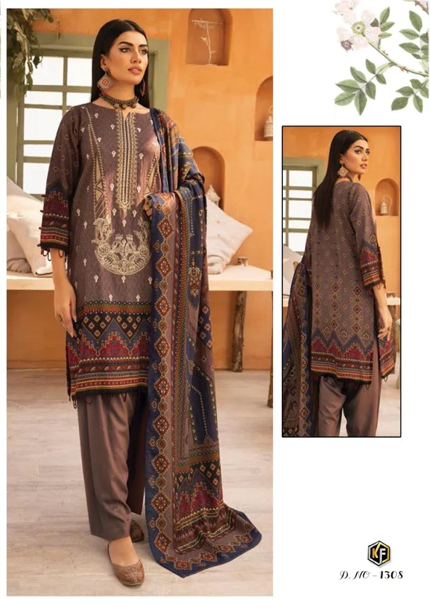 Keval Rangrez Vol-3 Series 1301-1310 Pure Cotton Suit (345x10)