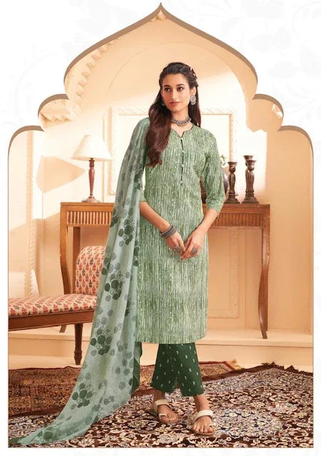 Suryajyoti Preyashi Vol-6 Series 6001-6010 Cambric Cotton Suit (545x10)