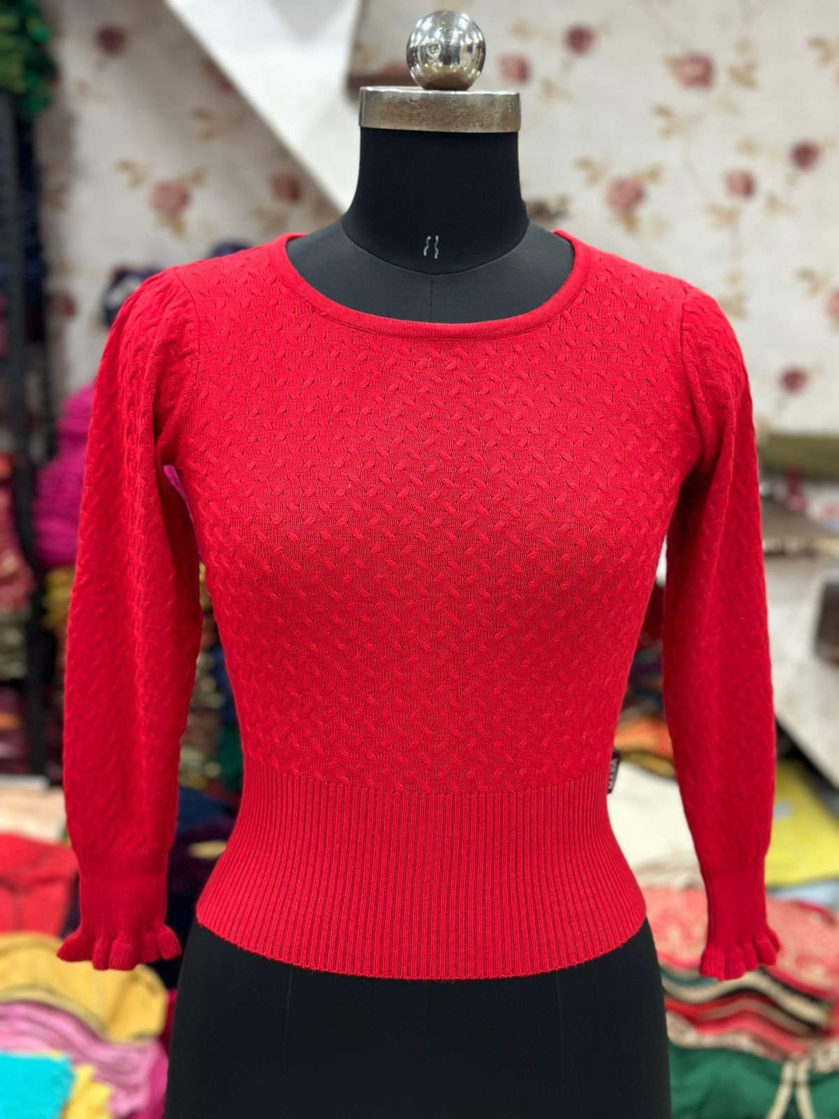 Beautiful Designer Winter Special Woolen Blouse