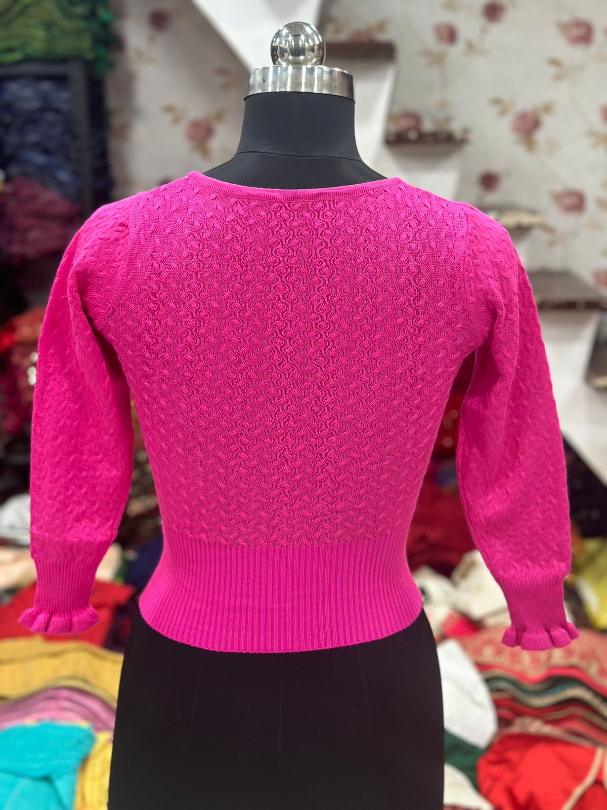 Beautiful Designer Winter Special Woolen Blouse