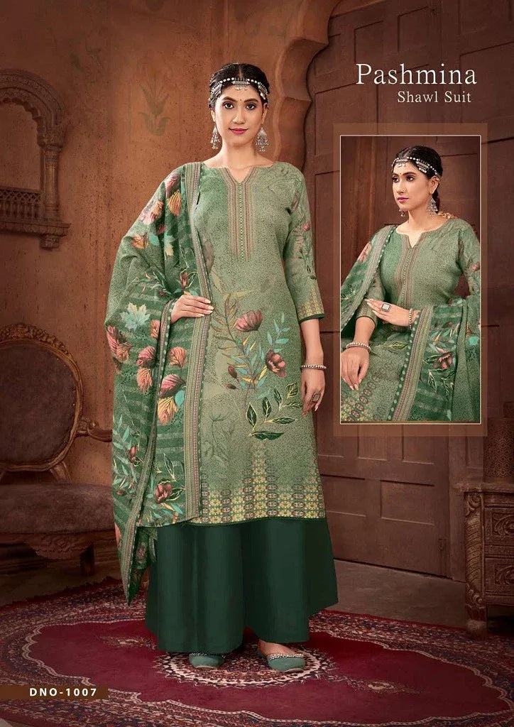 Pashmina shawl Suit vol-16 (395x10)