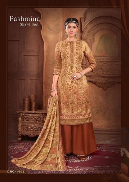 Pashmina shawl Suit vol-16 (395x10)