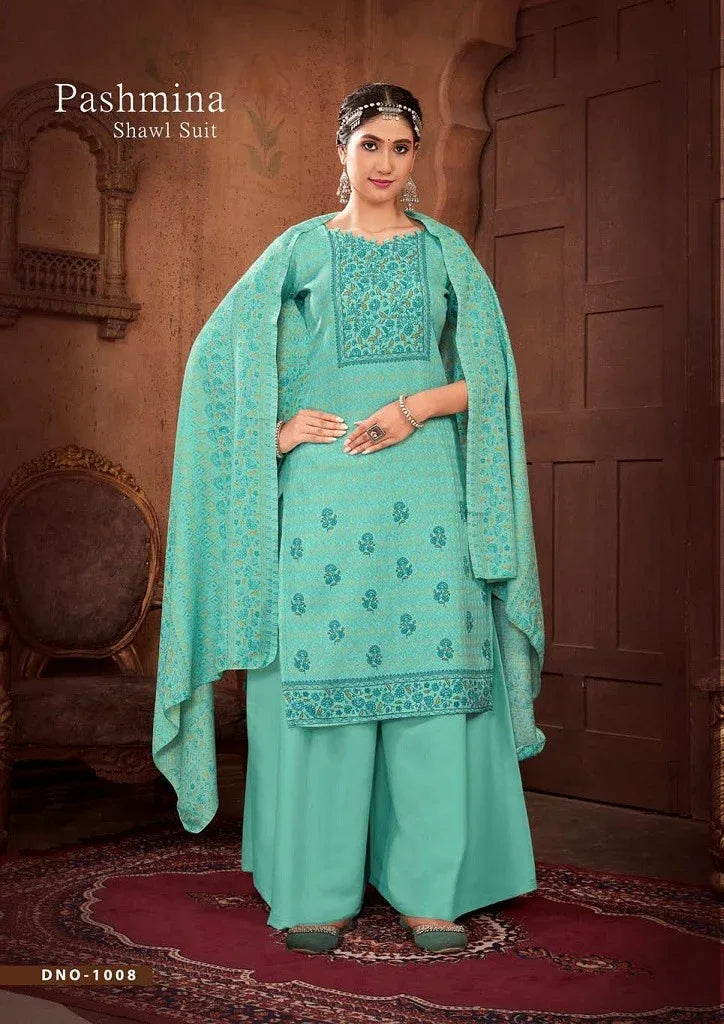 Pashmina shawl Suit vol-16 (395x10)