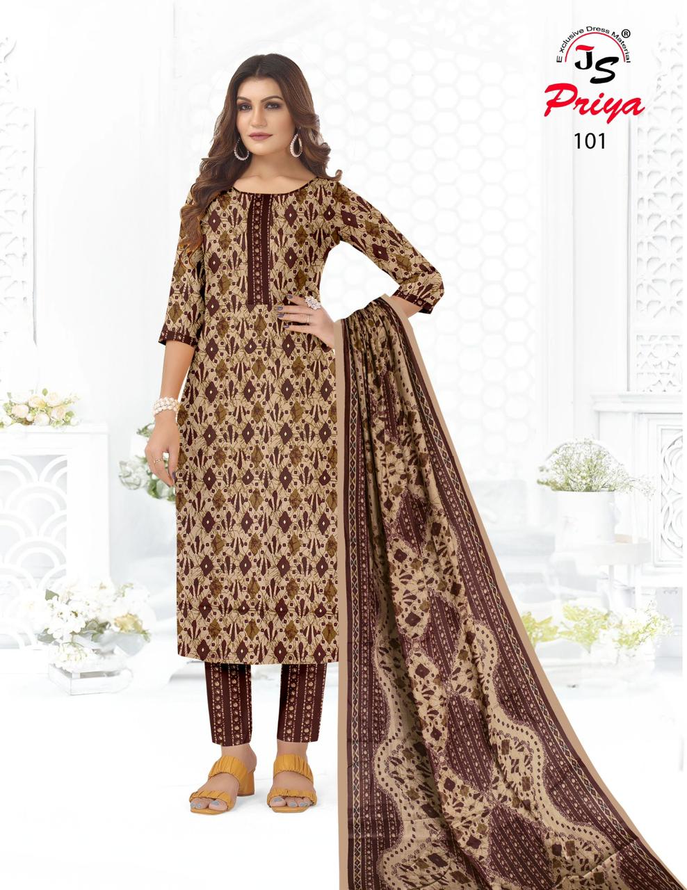 Pulse Vol 1 Js Priya Pant Style Suits (370x10)