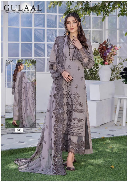 Gulaal Classy Luxury Cotton Vol 7 Karachi Cotton Dress Material (345x10)