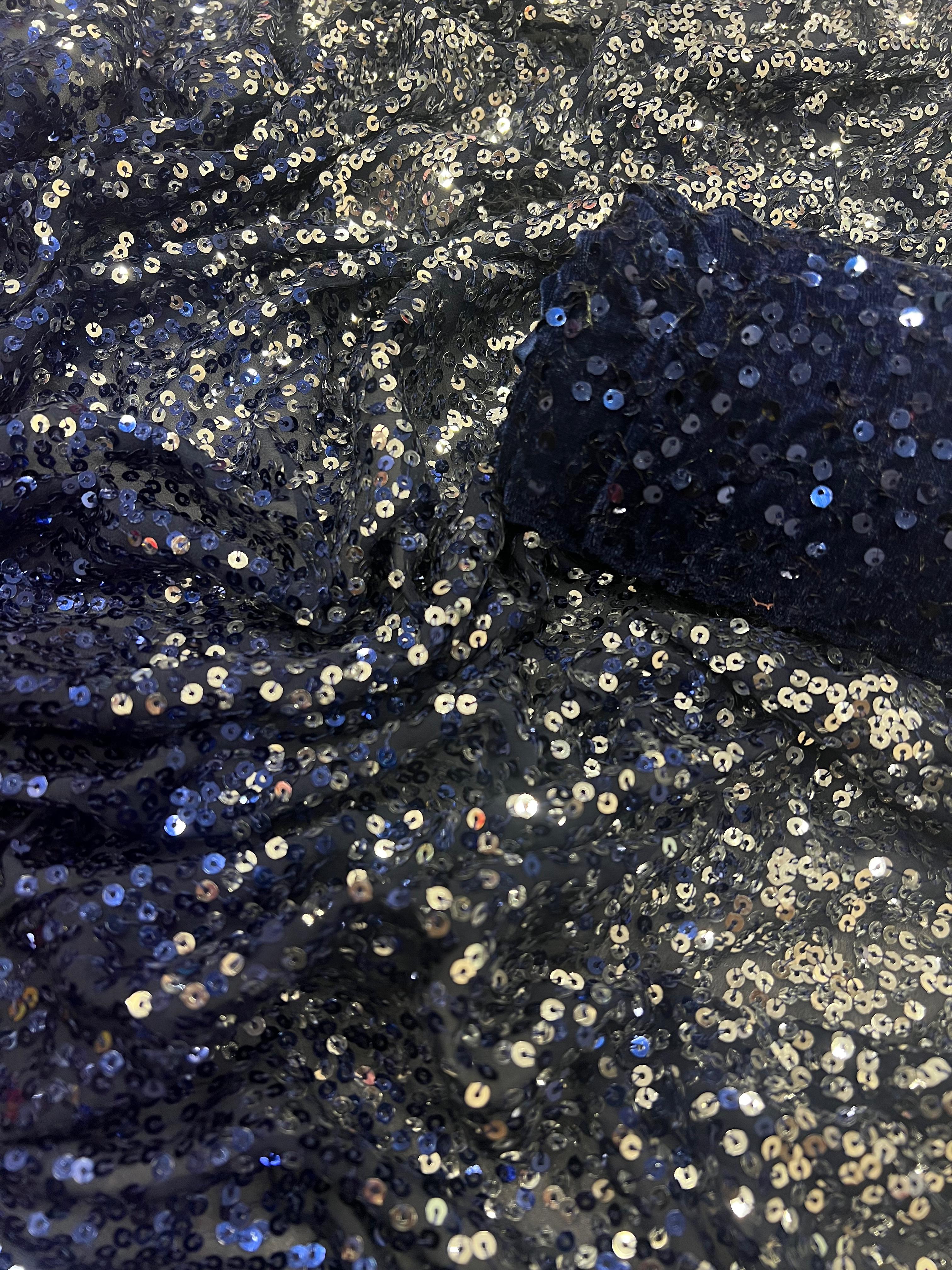 Beautiful Designer Soft Georgette Sequence Saree 5204