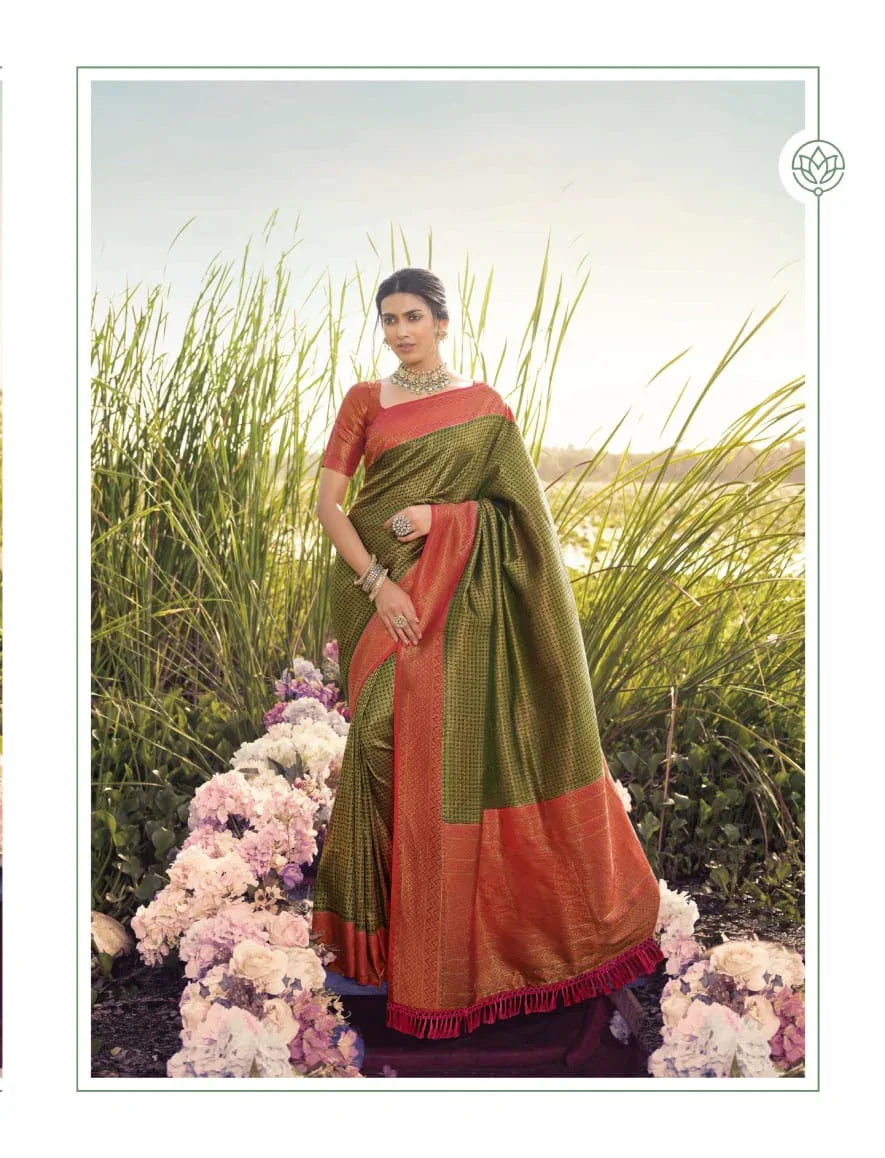 Pankh Parampara Silk 3 Festive Wear Saree Collection (1755x13)