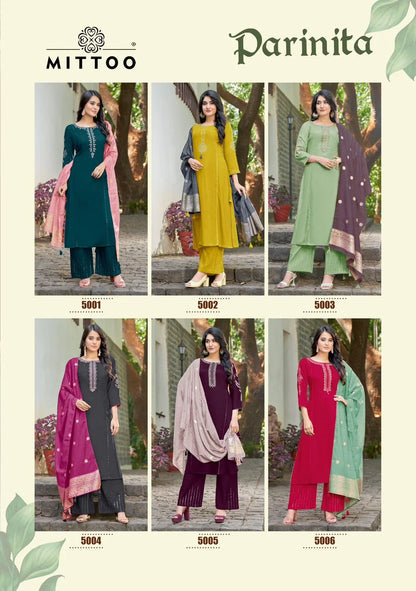 Mittoo Parnita Heavy Rayon Readymade Suit (999x06)