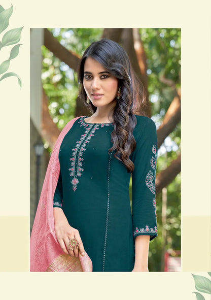 Mittoo Parnita Heavy Rayon Readymade Suit (999x06)