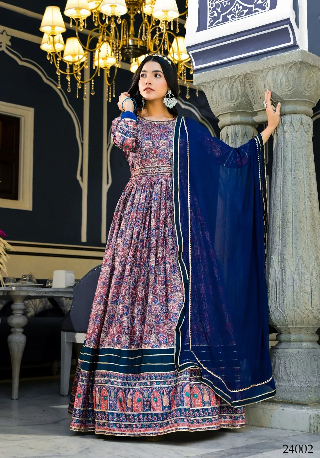 Designer Ananta Digital Print With Embroidery Gwon Series 24001 to 24004 (2795x04)