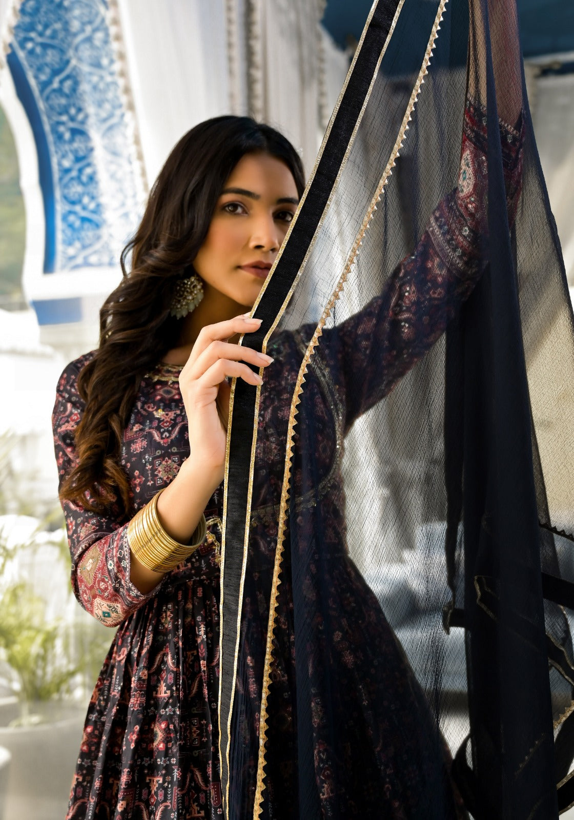 Designer Ananta Digital Print With Embroidery Gwon 24003