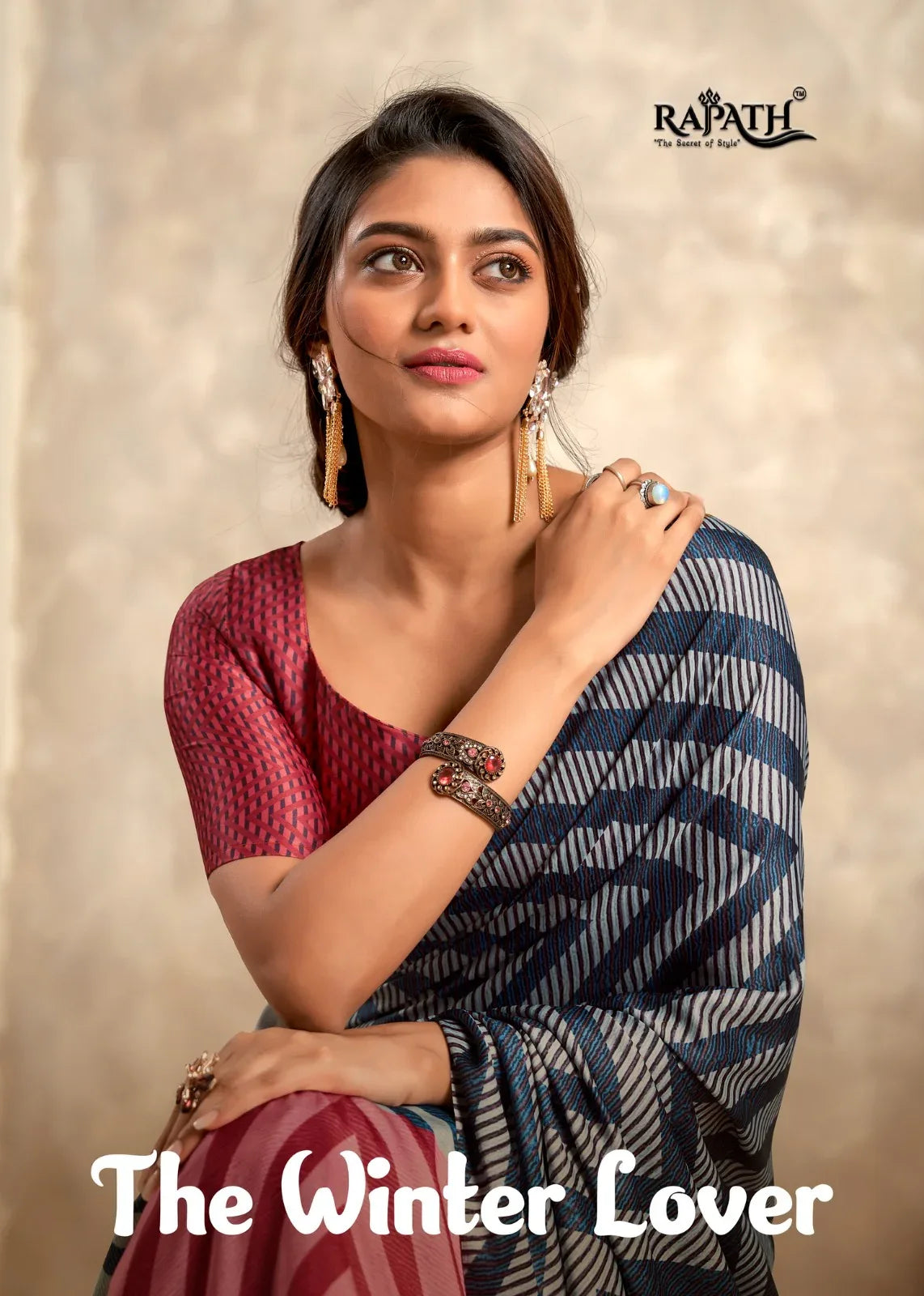 The Winter Lover Rajpath Printed Sarees Catalog (860x06)