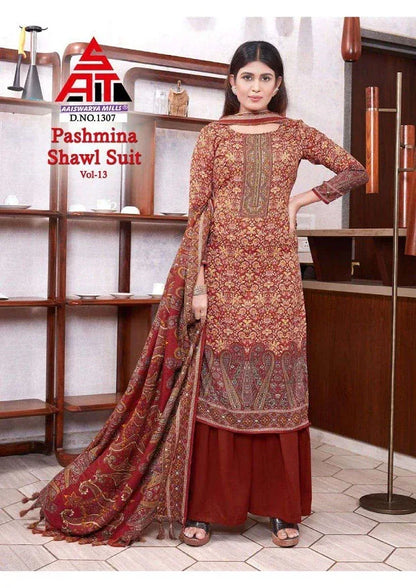Sat Pashmina Vol 13 Dress Material (375x10)