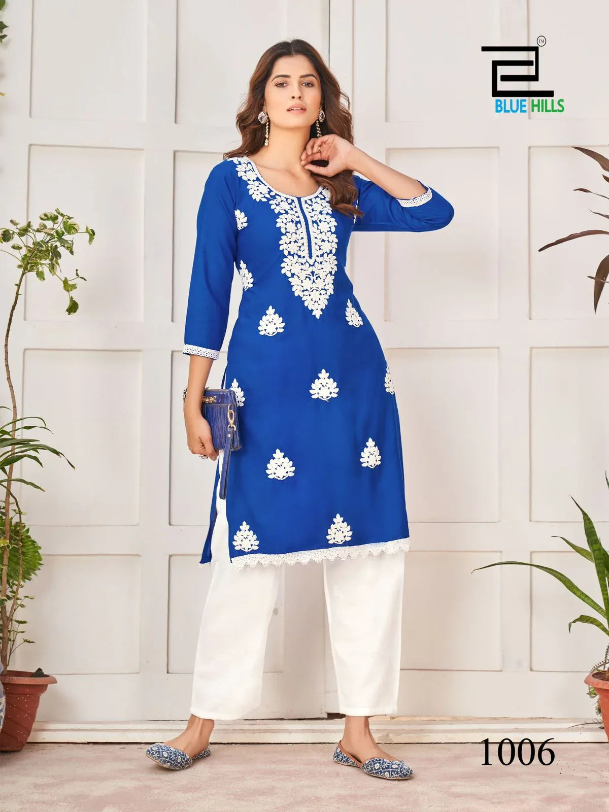 Blue Hills Nawab Rayon Designer Only Kurti Collection (449x06)