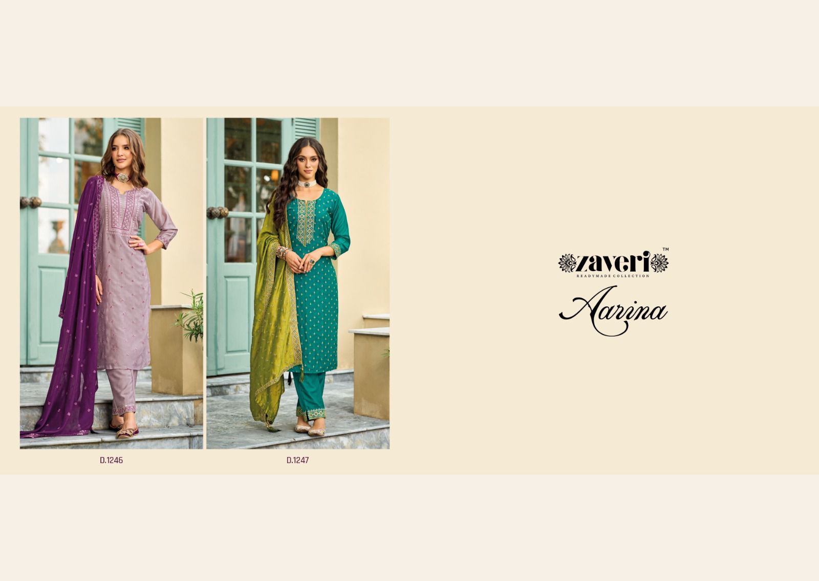 Zaveri Aarina Premium Silk Kurti Pant With Dupatta (1499x02)