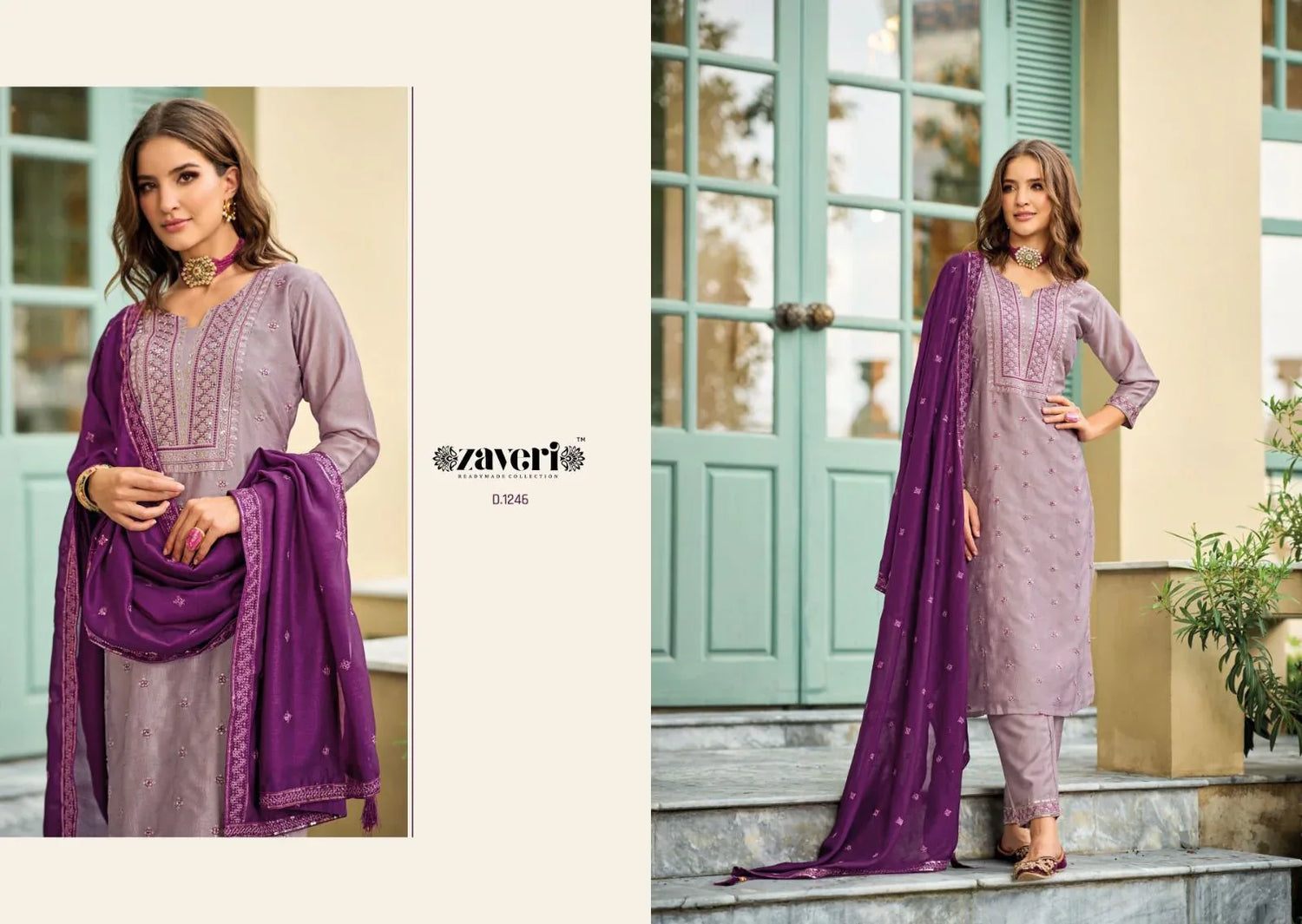 Zaveri Aarina Premium Silk Kurti Pant With Dupatta (1499x02)